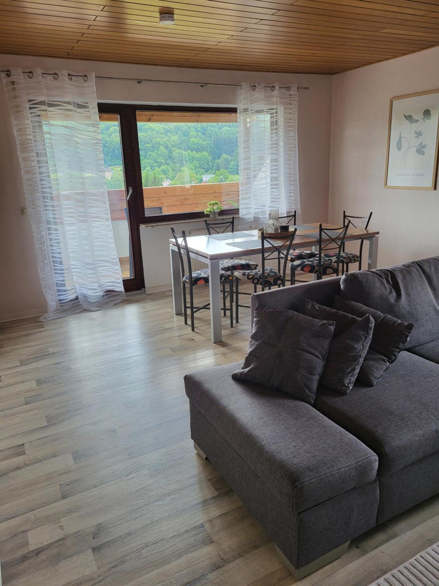 Ferienwohnung Weitblick Uninah Homburg  Exterior foto
